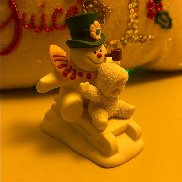 Department 56 Christmas Snowbabies “Fun With Frosty The Snowman” Figure 🎩 ❄️ - Picture 1 of 14